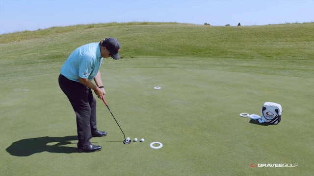 Double Throw-A-Hole Putting Drill