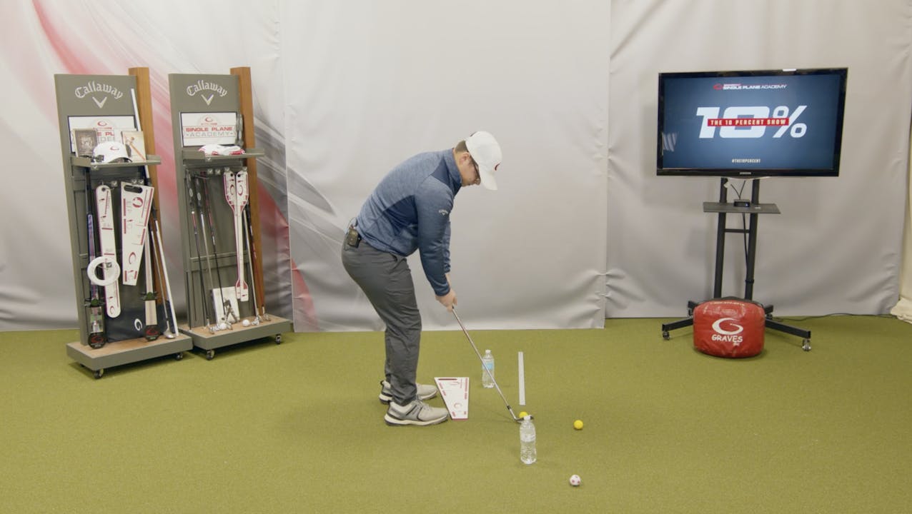 Chipping Path Water Bottle Drill Short Game Graves Golf OnDemand