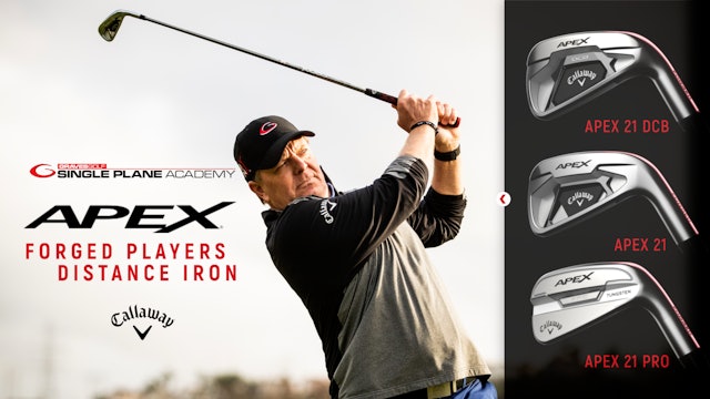 Apex 21 Irons Family—Tim Graves with Dave Neville from Callaway Golf