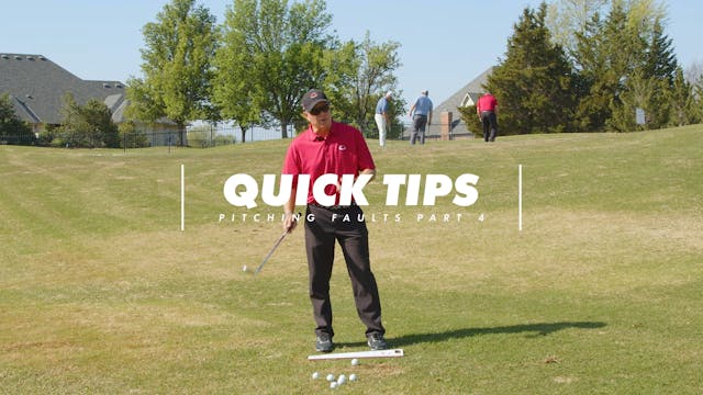 Quick Tip - Pitching Faults 4