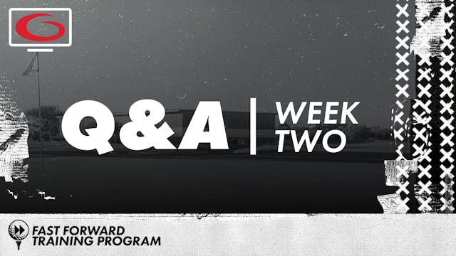 Fast Forward Training Program - Week ...