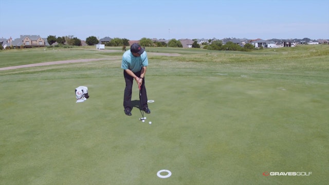 Triple Throw-A-Hole Putting Drill