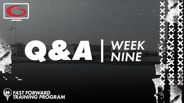 Fast Forward Training Program - Week ...