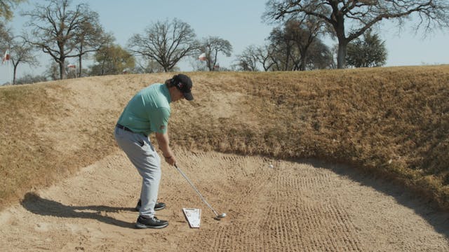 Playing High Augusta-style Bunkers