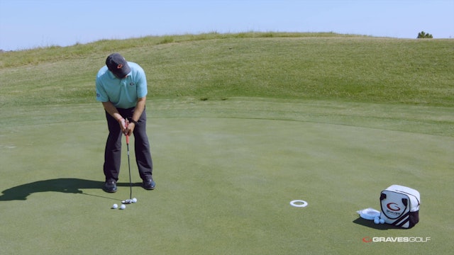 Single Throw-A-Hole Putting Drill