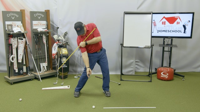 Online School Q&A—Topping the Ball in Chipping (lateral shift)