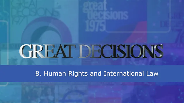 8. Human Rights and International Law