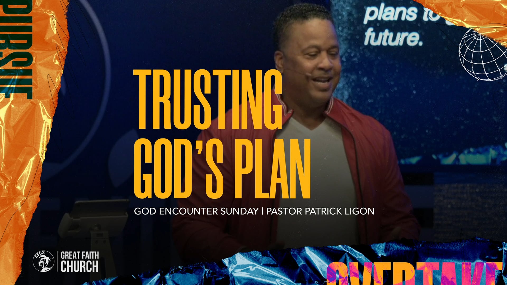 Trusting God's Plan (Audio) Pastor Patrick Ligon