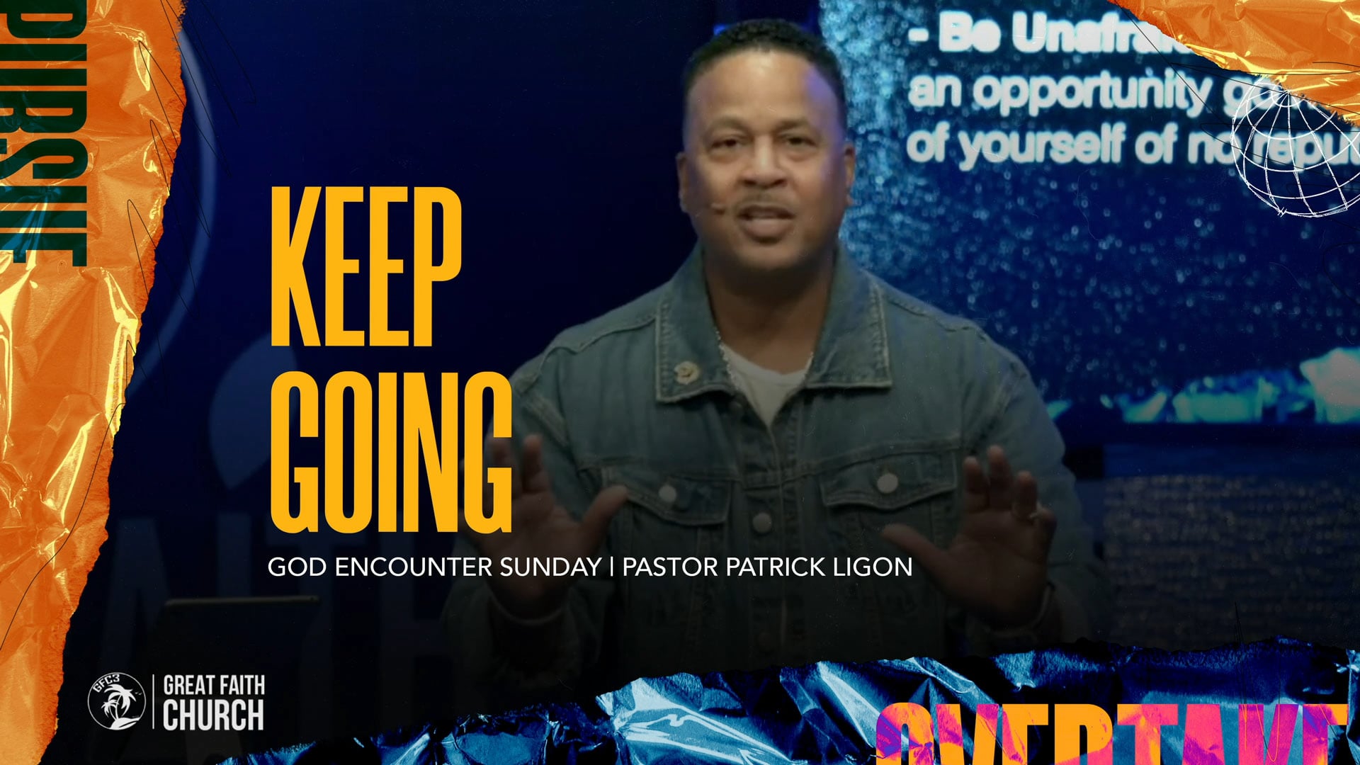 Keep Going (Audio) Pastor Patrick Ligon