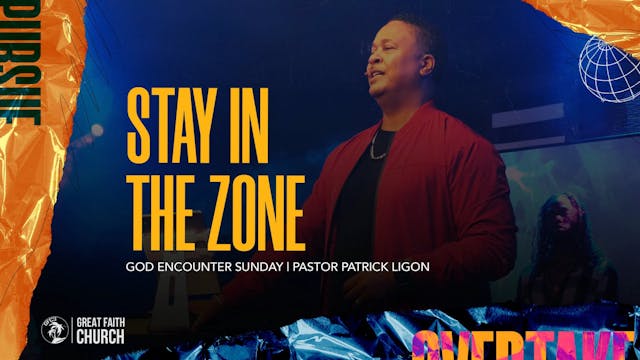 Stay In the Zone (Audio) Pastor Patri...