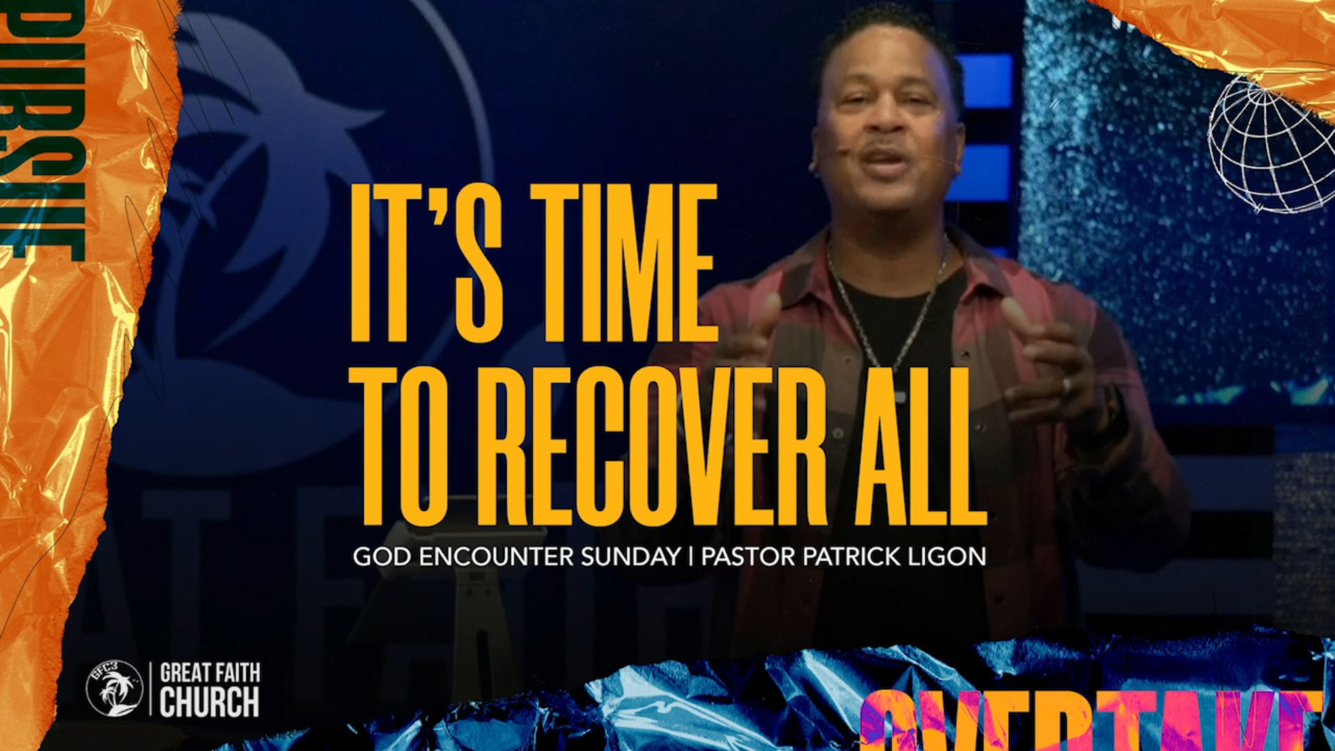 It's Time to Recover All (Audio) Pastor Patrick Ligon