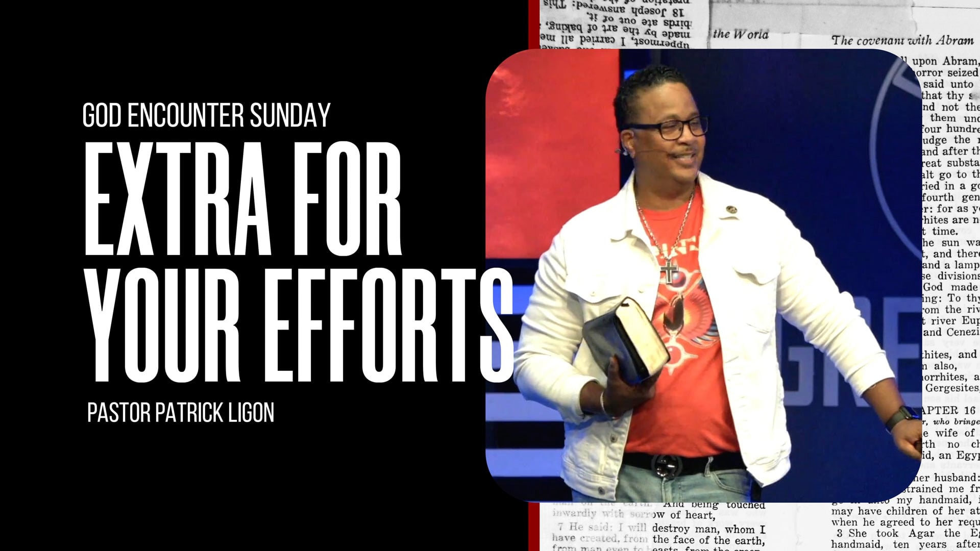 Extra for your efforts (Audio) Pastor Patrick Ligon