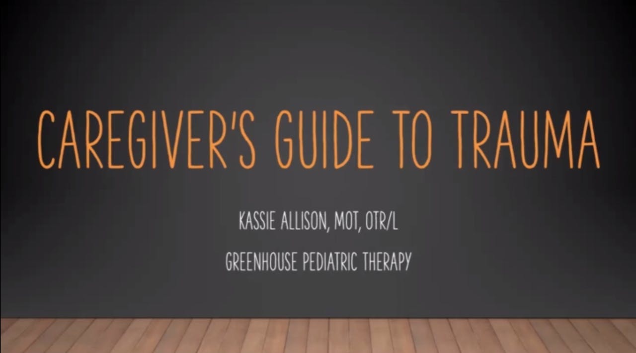 Caregiver's Guide to Trauma