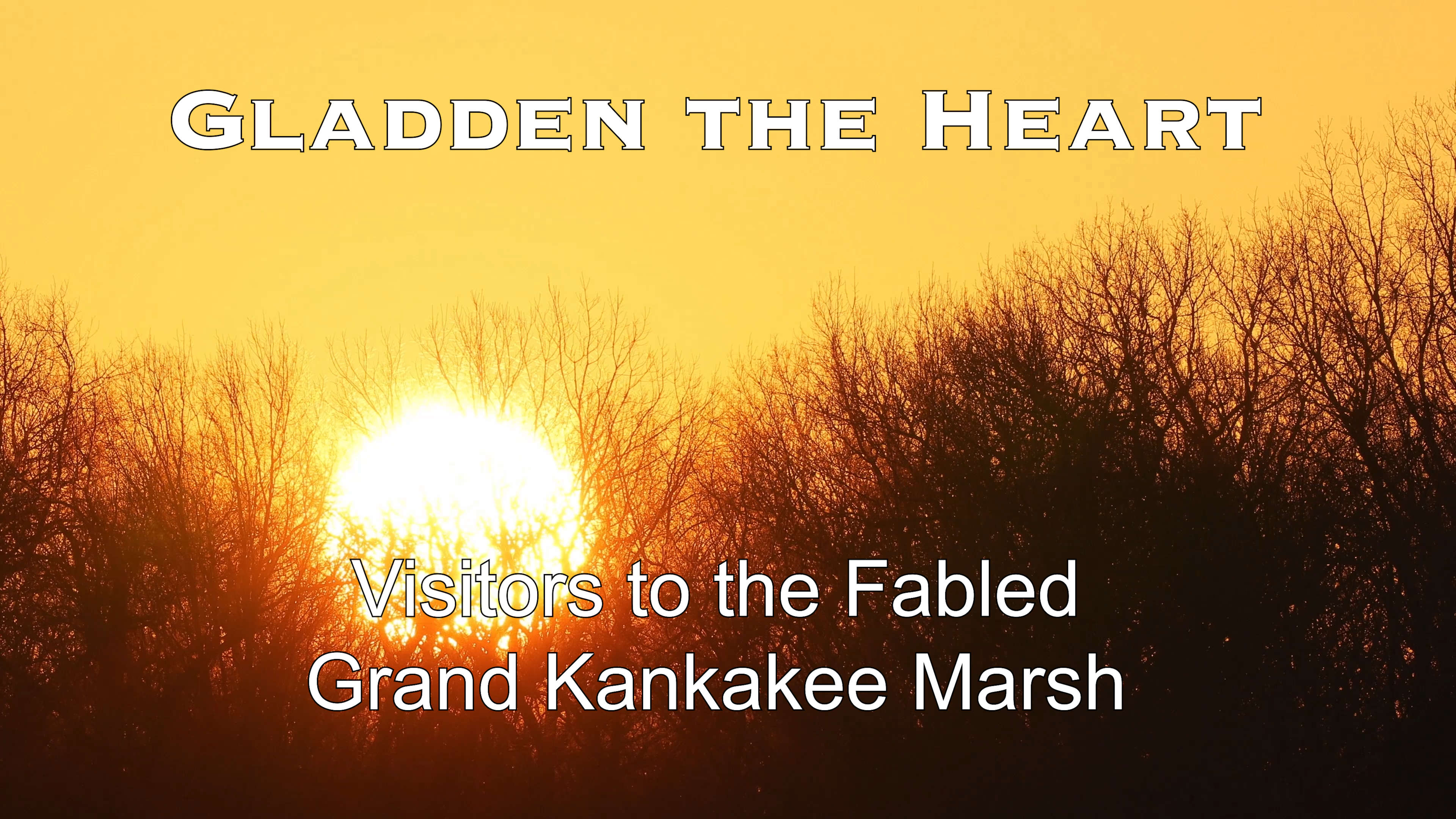 043 Gladden the Heart: Visitors to the Fabled Grand Kankakee Marsh