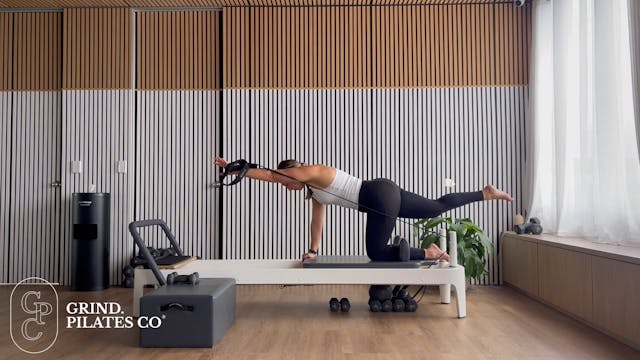 45 minute full body reformer flow wit...