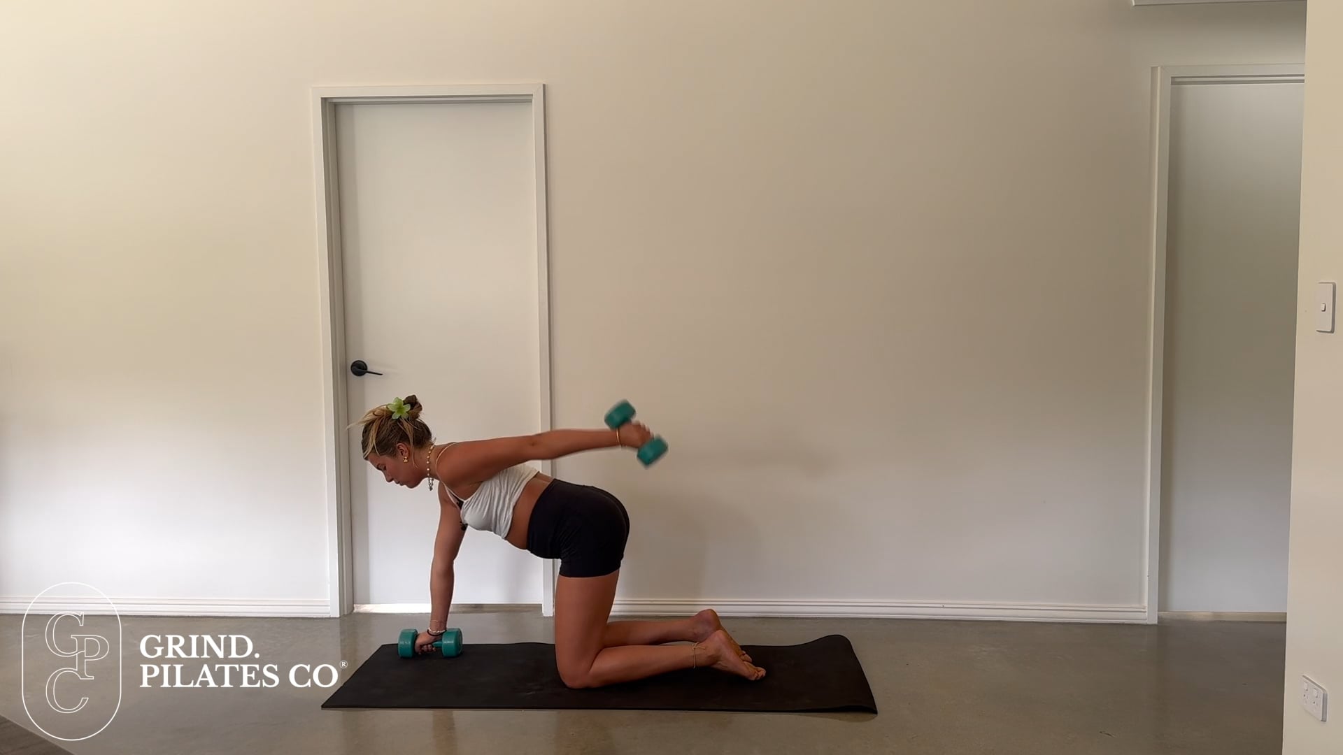 30 minute weighted upper body matwork with Tylah S