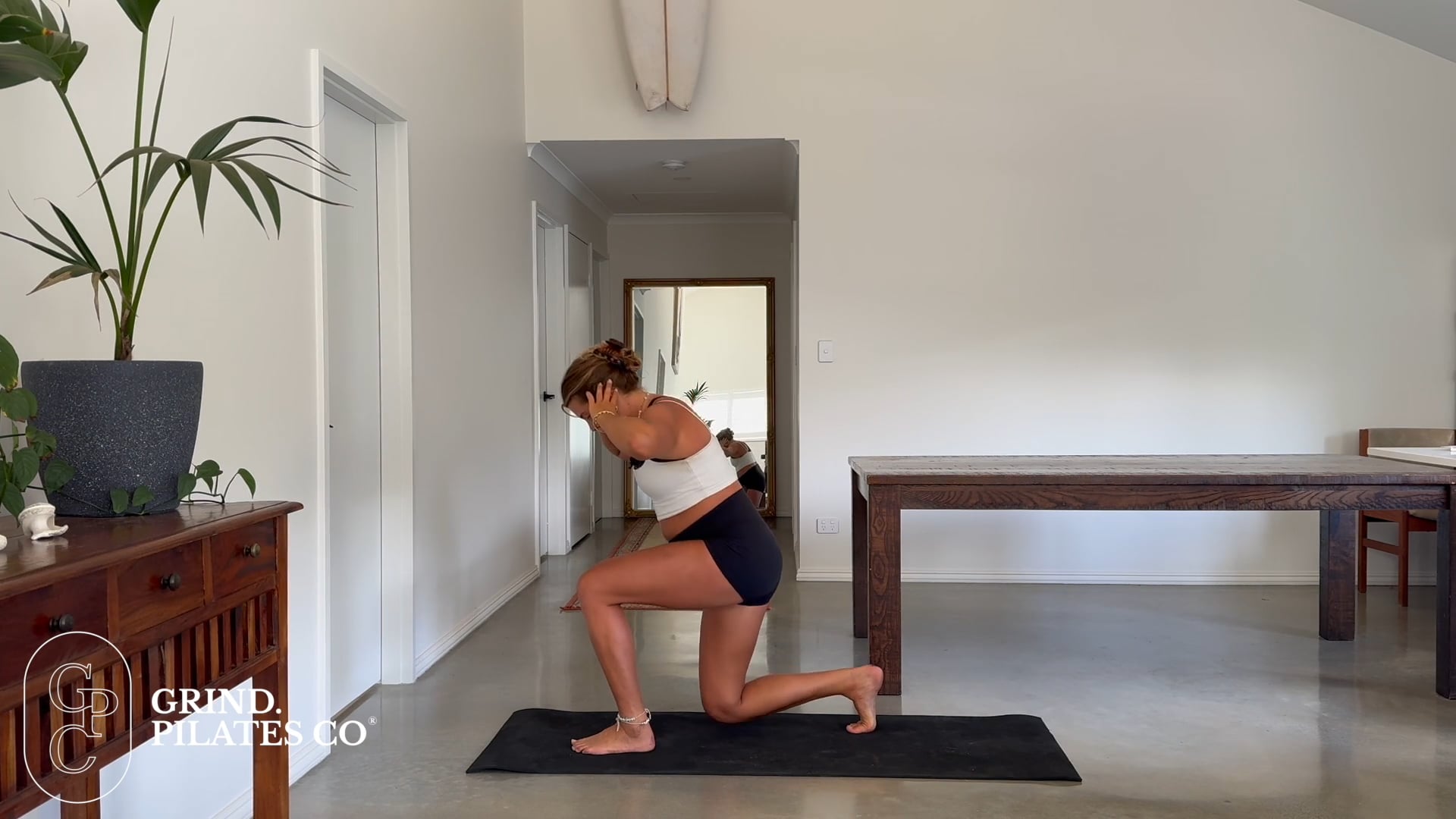 35 minute lower body mat with Tylah S