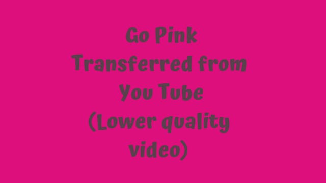 Pop Dance Cardio - Go Pink (YouTube t...