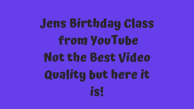 Latin Dance Cardio - 90 minutes - Jen's 50th Birthday Class! (YouTube transfer)