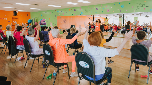 Chair Dance Fitness - We Found Love