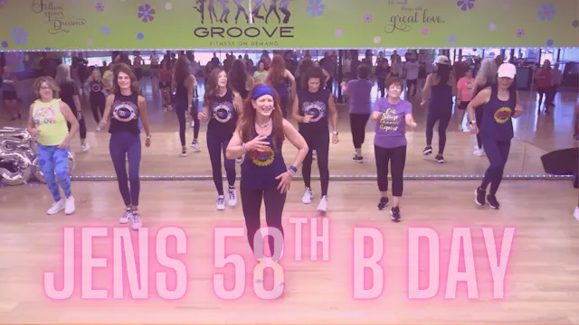 Latin Dance Cardio - Jen's 58th Birth...