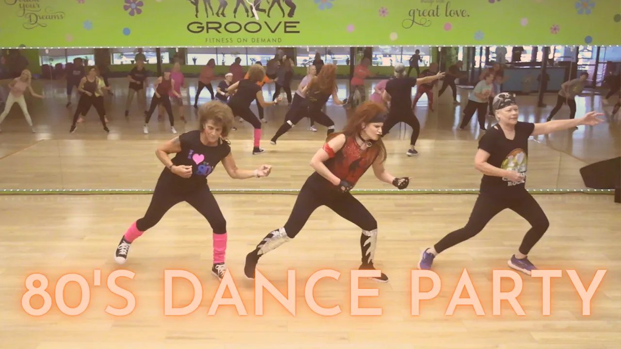 Low Impact 80s Dance Party 6/1/2025 - Low-Impact Dance Cardio - GROOVE ...