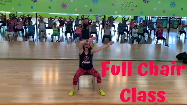 45 min Chair Class/ Rock This Party