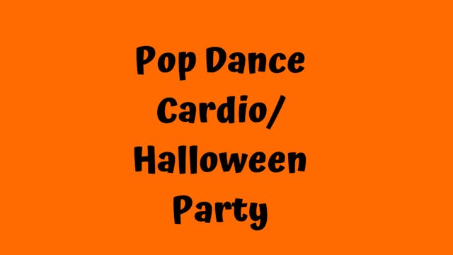 Pop Dance Cardio - Halloween 