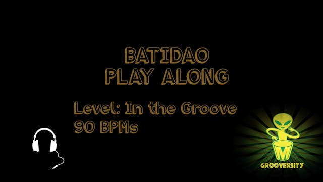 Batidao Playalong In the Groove 90bpms