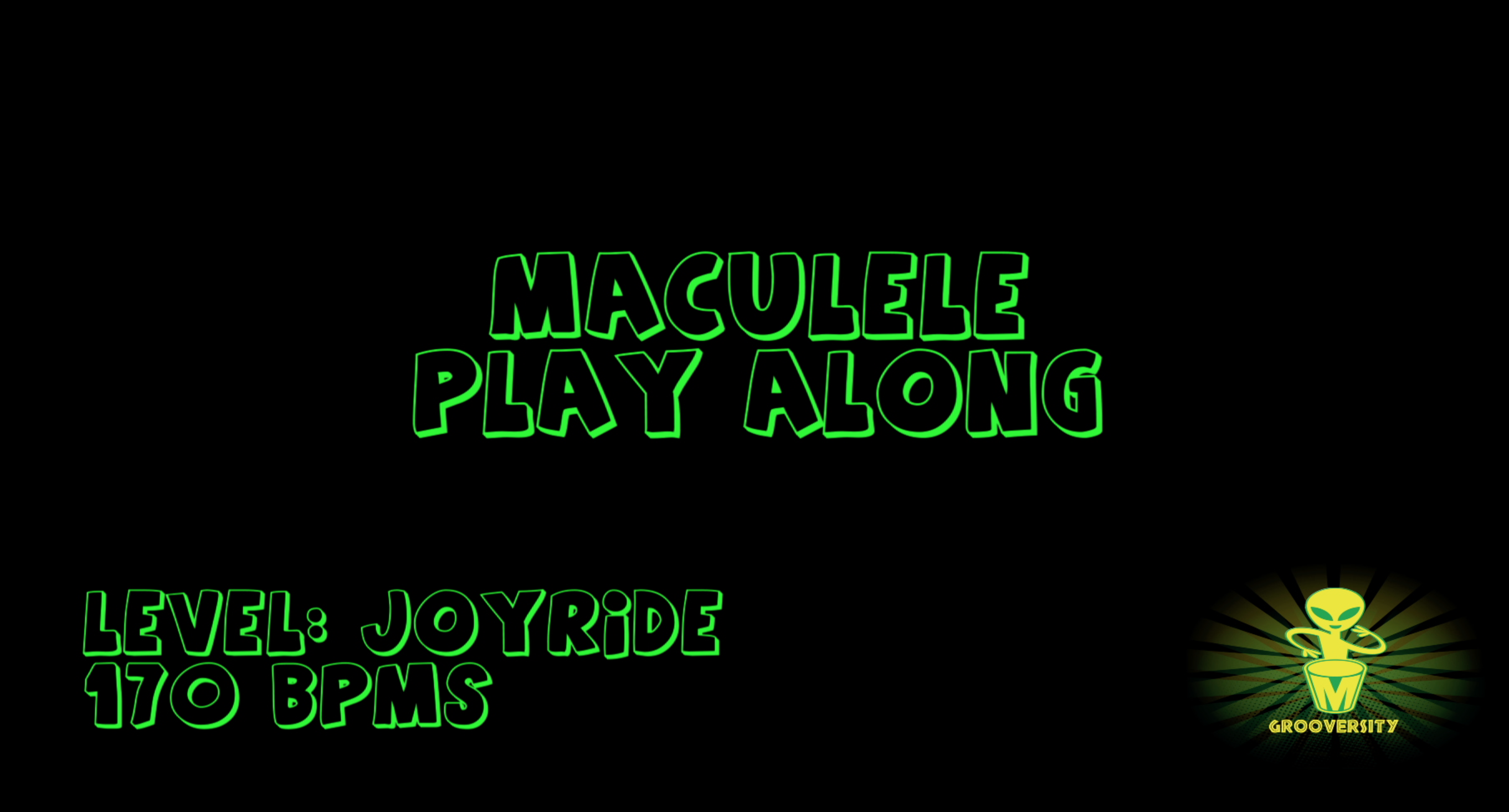 Maculele Playalong Joyride 170bpms