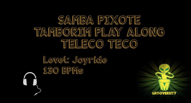 Samba Pixote Tamborim Teleco Teco Pla...