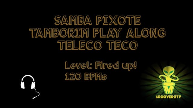 Samba Pixote Tamborim Teleco Teco Pla...