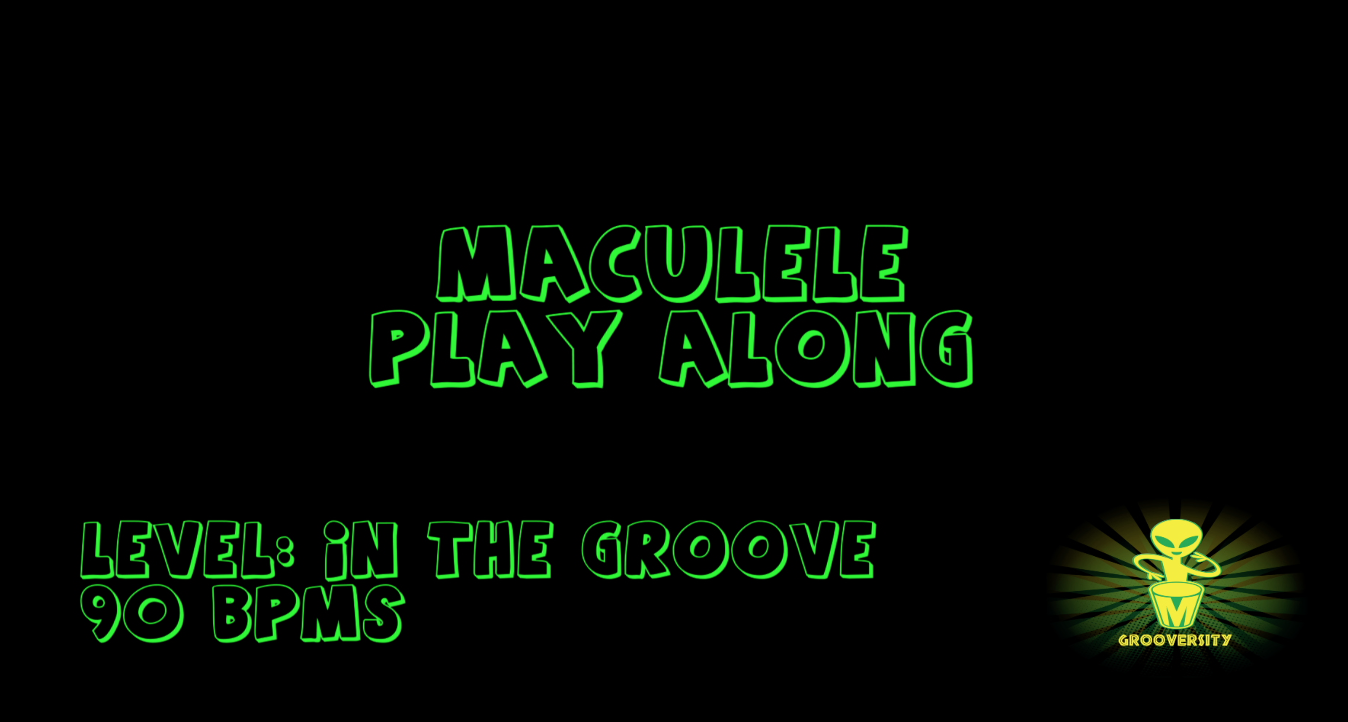 Maculele Playalong In the Groove 90bpms