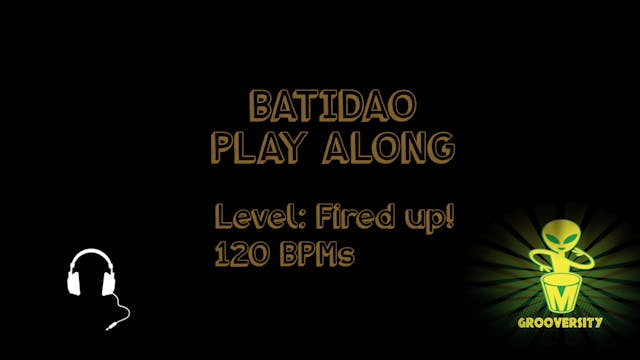 Batidao Playalong Fired uP! 120bpms