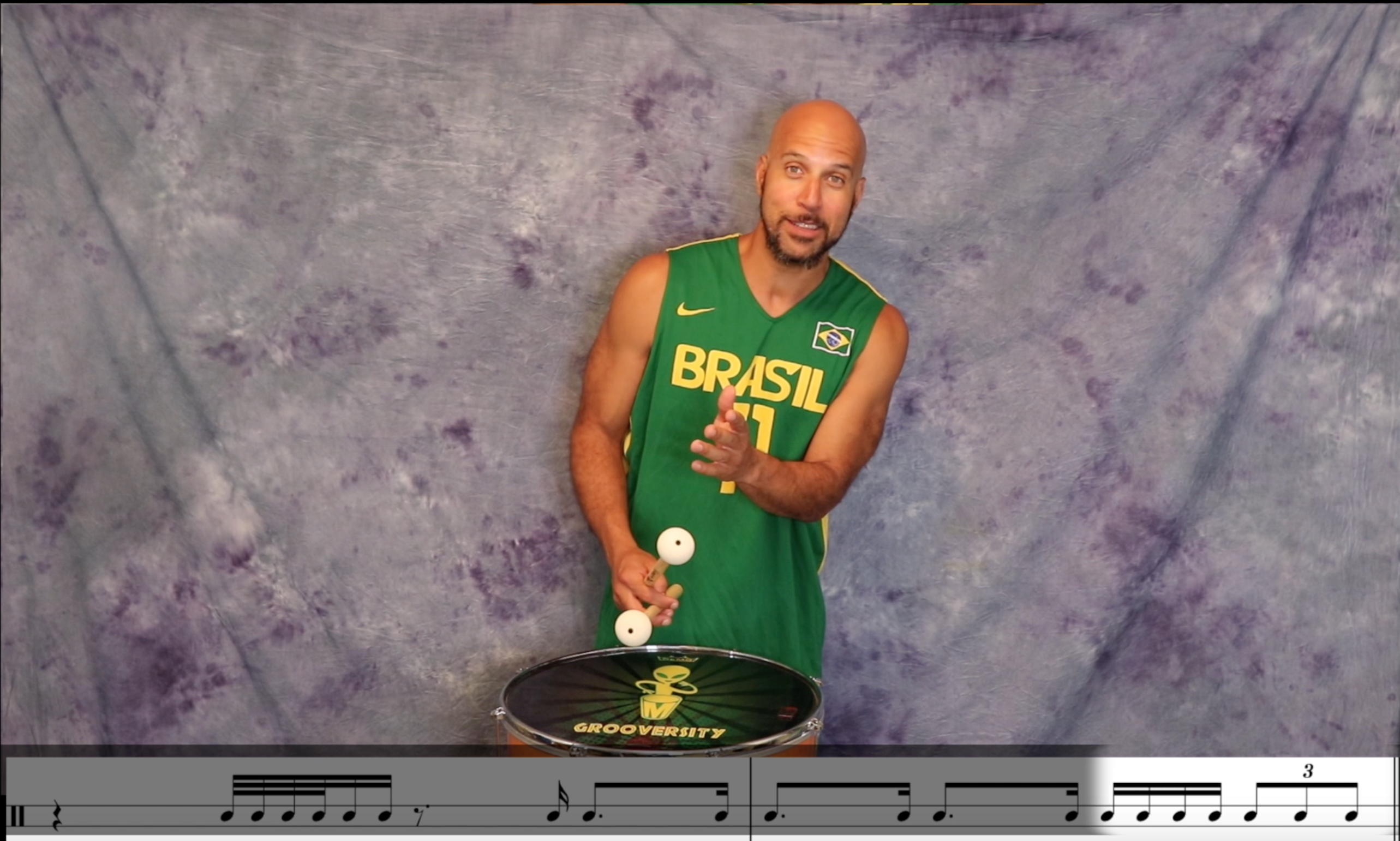 Gandaia Surdo de Dobra Tutorial