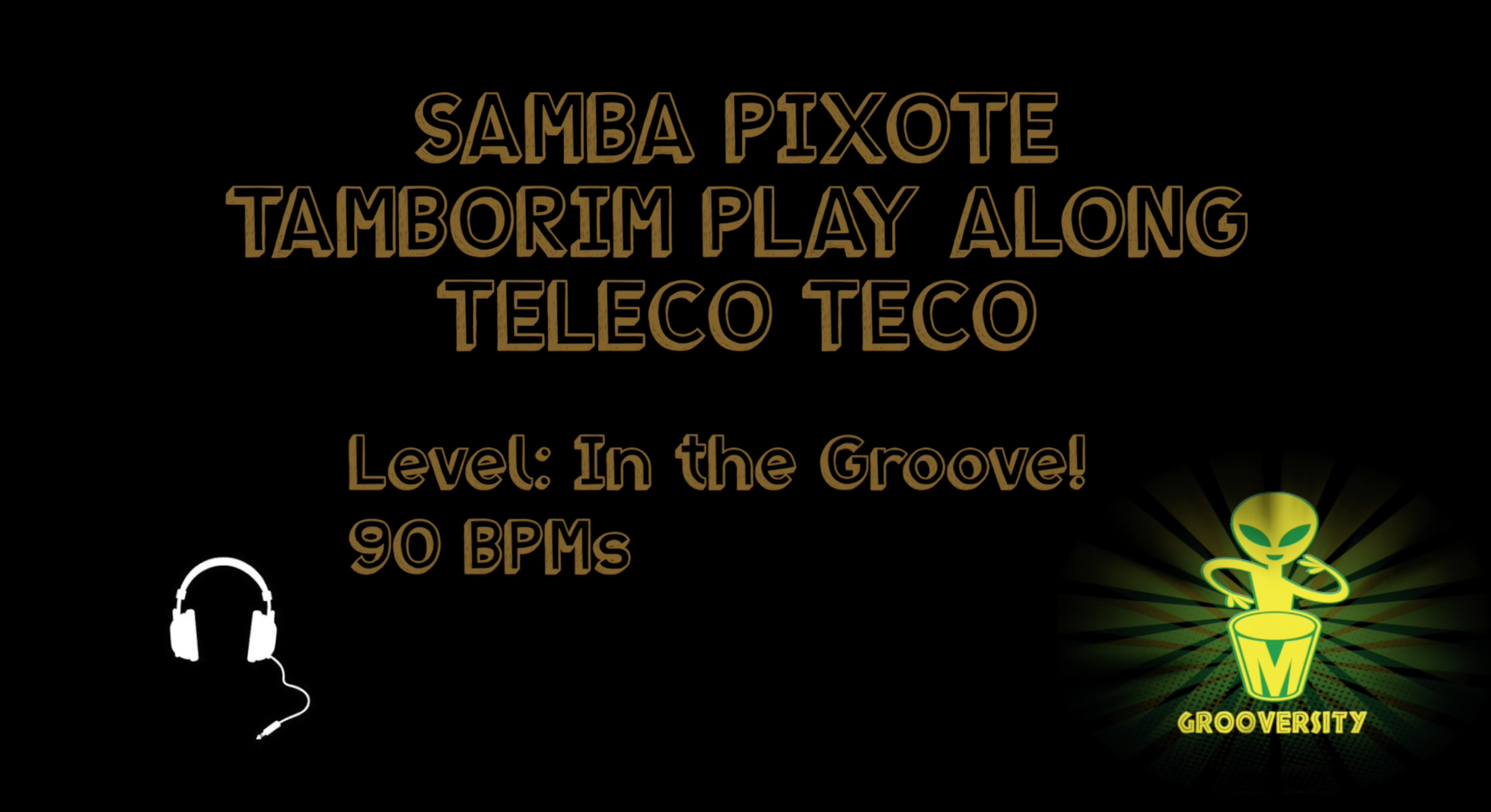 Samba Pixote Tambo Teleco Teco Playalong 90