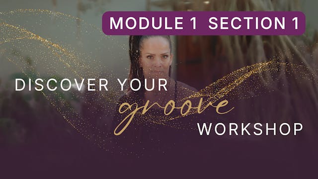 Discover Your Groove Module 1 Section 1