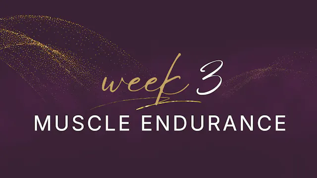 Elevate Your Fitness - Week 3 - Muscl...