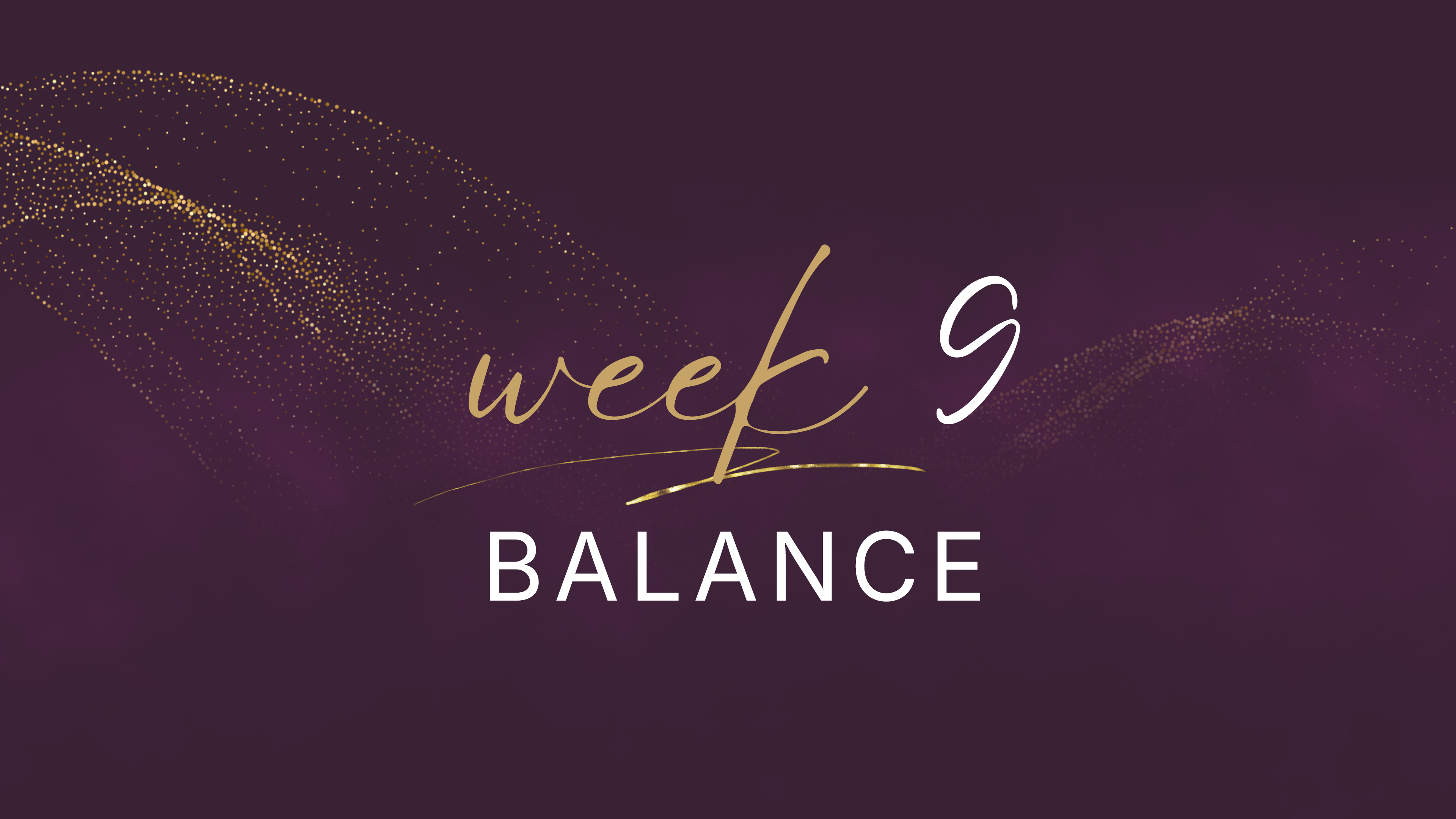 Elevate Your Fitness - Week 9 - Improving Balance