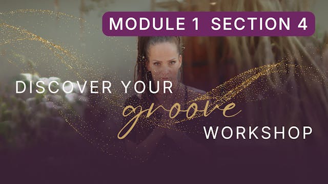 Discover Your Groove Module 1 Section 4