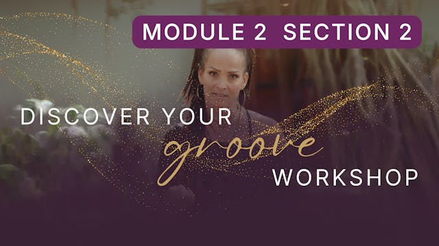 Discover Your Groove Module 2 Section 2