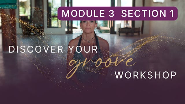 Discover Your Groove Module 3 Section 1
