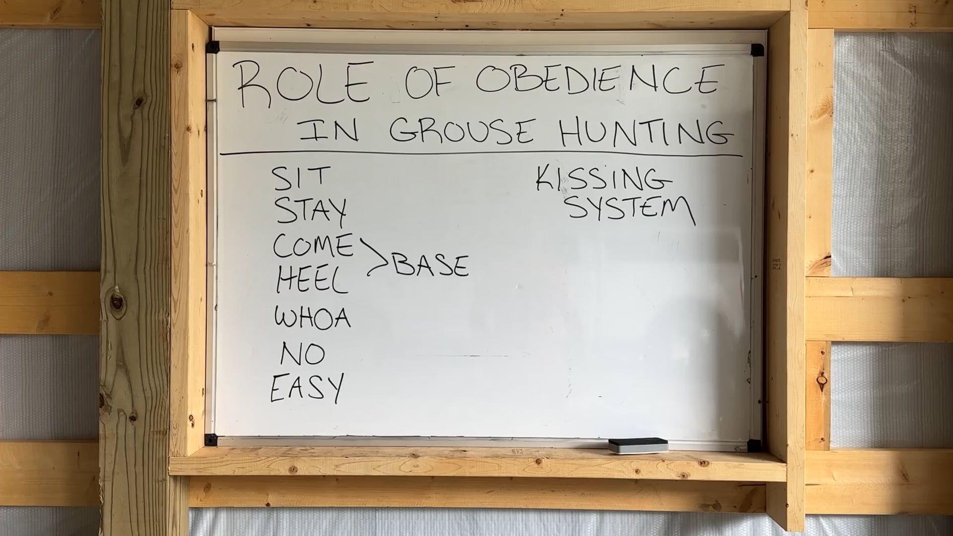 The Role Of Obedience In Grouse Hunting
