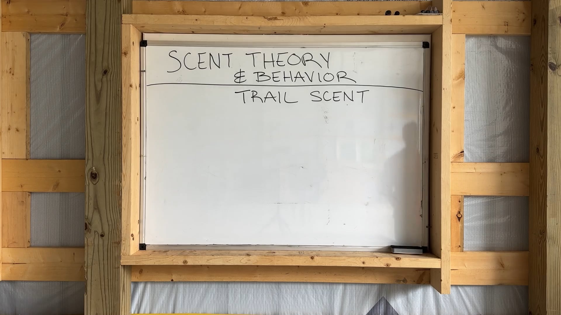 Scent Theory & Behavior: Trail Scent