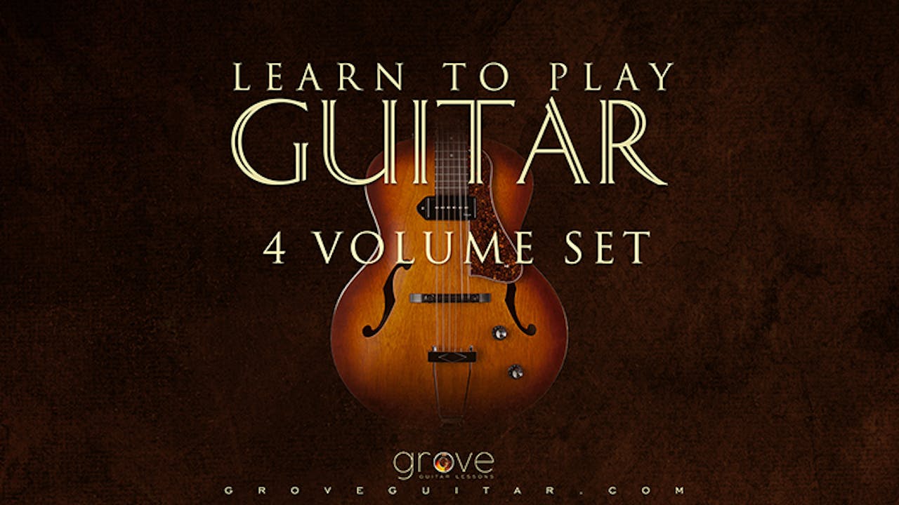 Learn To Play Guitar-4 Volume Set