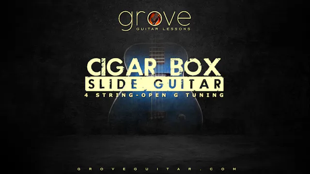 Cigar Box Slide Guitar - 2 Volume Set
