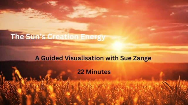 The Sun's Creation Visualisation with Sue Zange