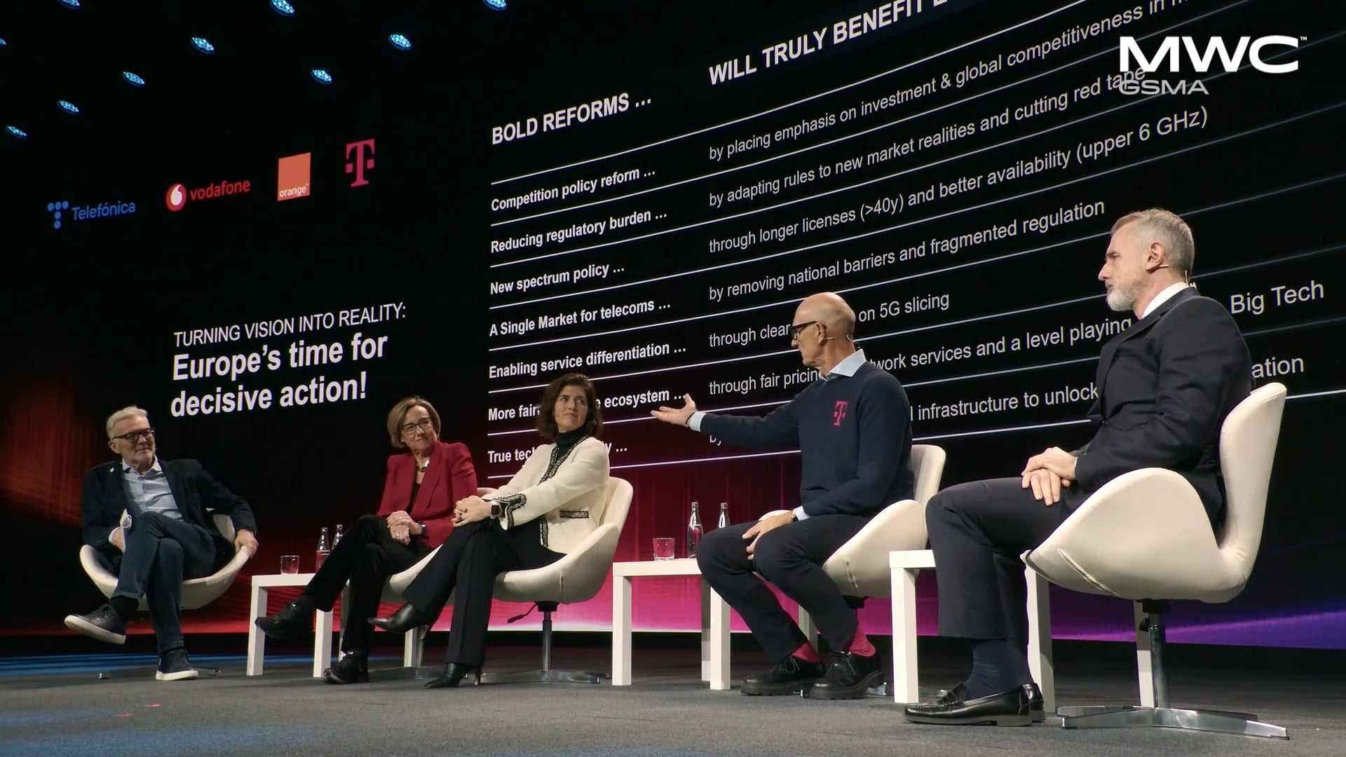 MWCB25 Keynote 4: Driving Europe's Digital Future : Leadership in Action