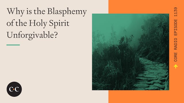 Why is the Blasphemy of the Holy Spir...