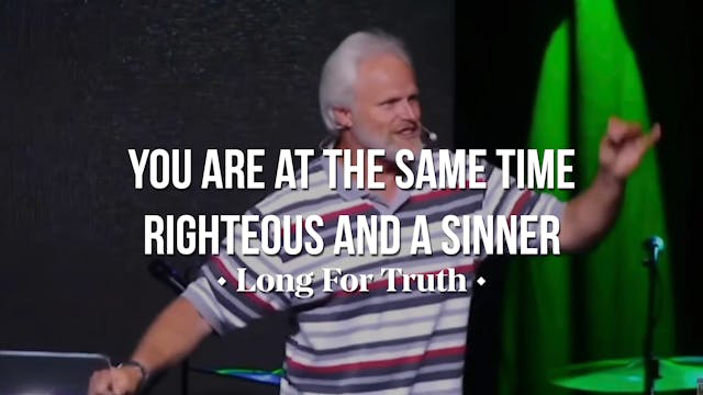 You Are at the Same Time Righteous an...
